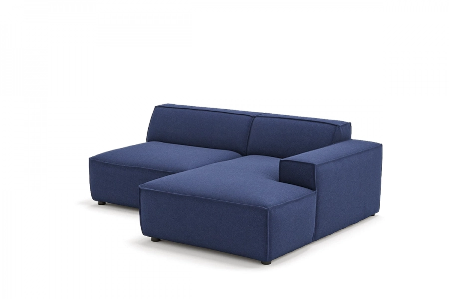 Model MODULARIS NB (niski bok) - Modularis NB sofa 1,5 osobowa + longchair prawy